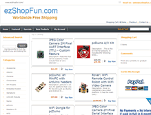 Tablet Screenshot of ezshopfun.com